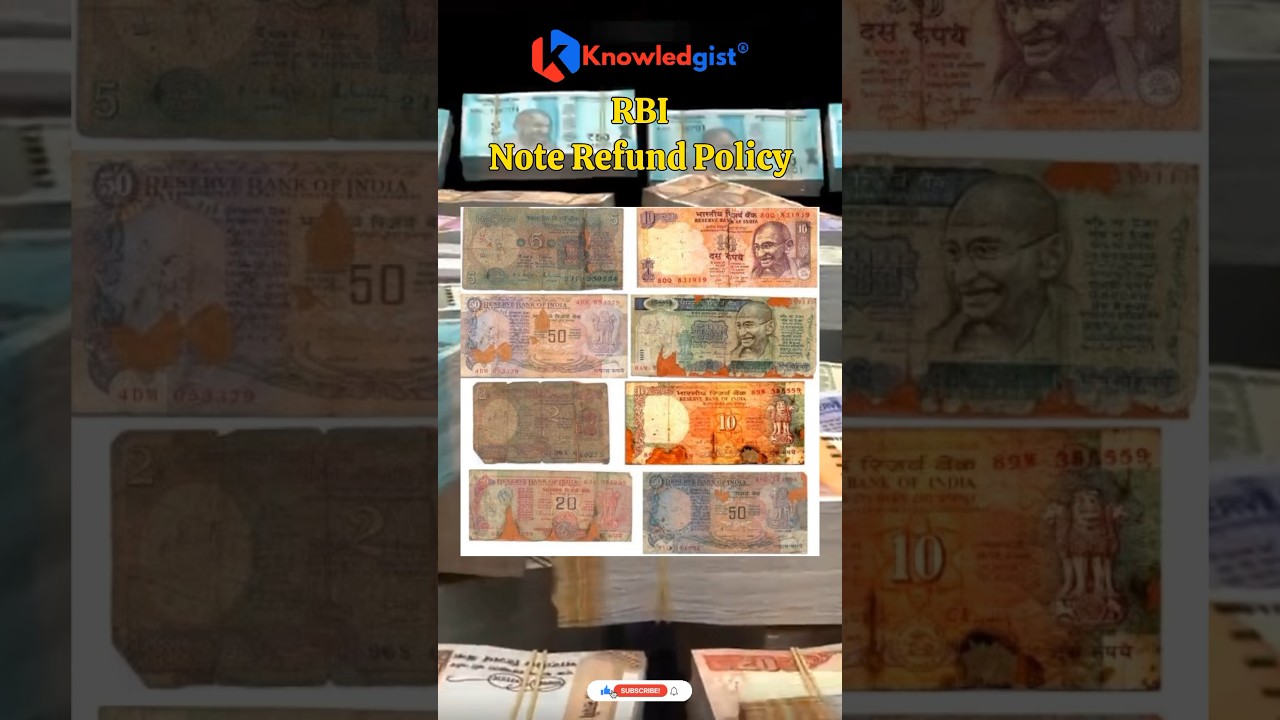 What is the RBI Note Refund Policy? #bankingawareness