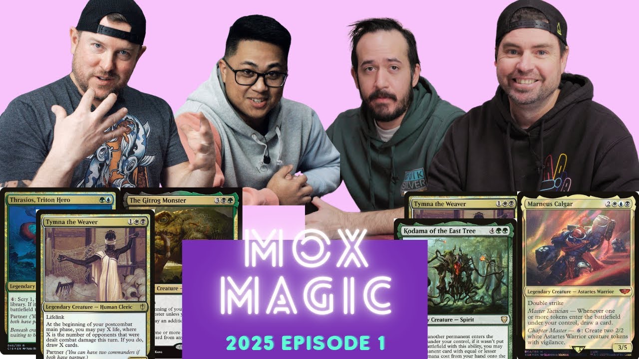 2025 Mox Magic Marneus vs Tymna/Thrasios vs Tymna/Kodama vs Gitrog Monster / Commander Gameplay Cedh