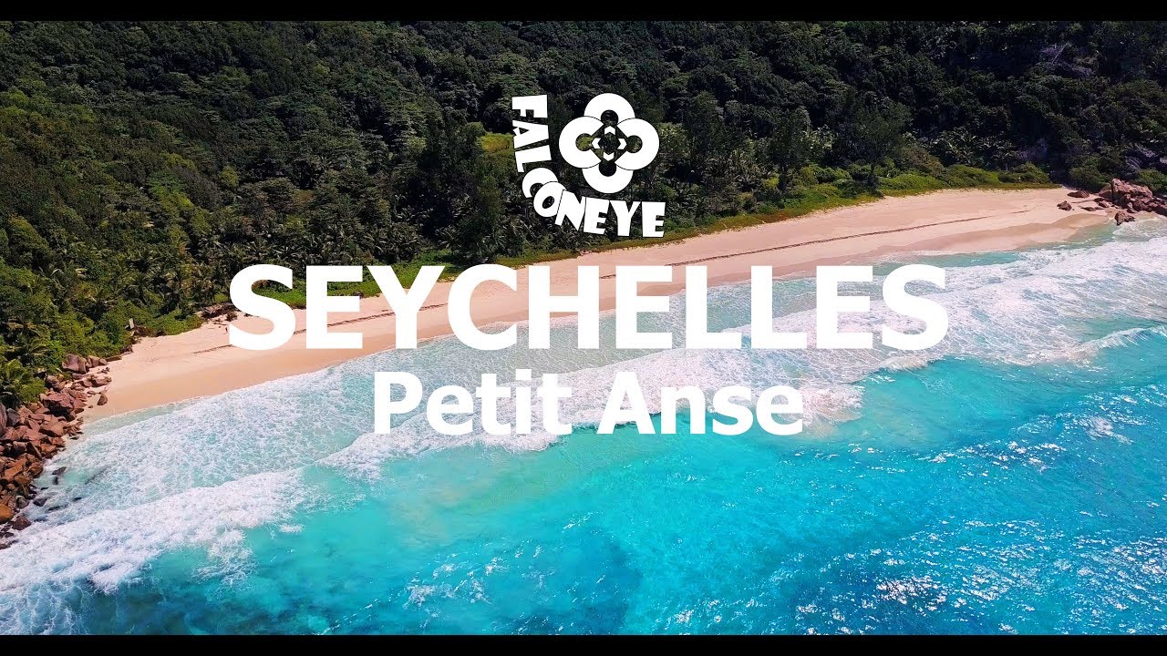 Seychelles La Digue Petit Anse 4K - The Best Places from drone