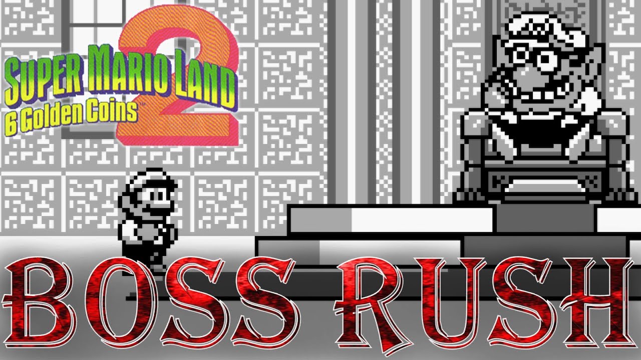 Super Mario Land 2: Six Golden Coins - Boss Rush (No Damage, No Power-Ups)