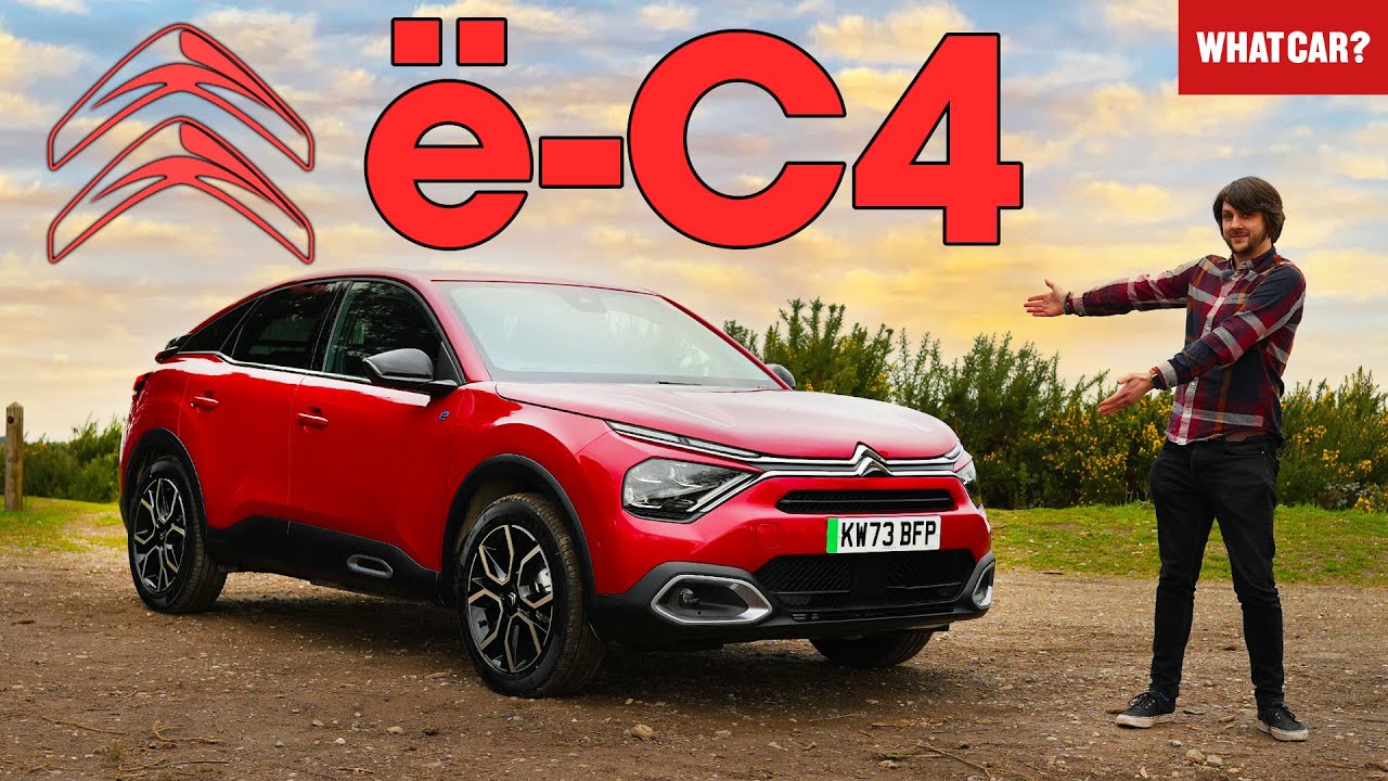 Обзор НОВОГО Citroen e-C4 – выгодный электрический внедорожник? | What Car?