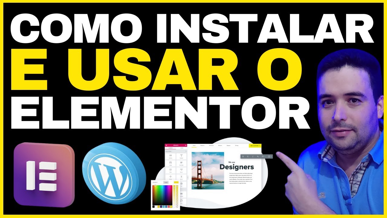 Como Instalar o ELEMENTOR no WORDPRESS e como usar o ELEMENTOR em 2023 [Tutorial para Iniciante]