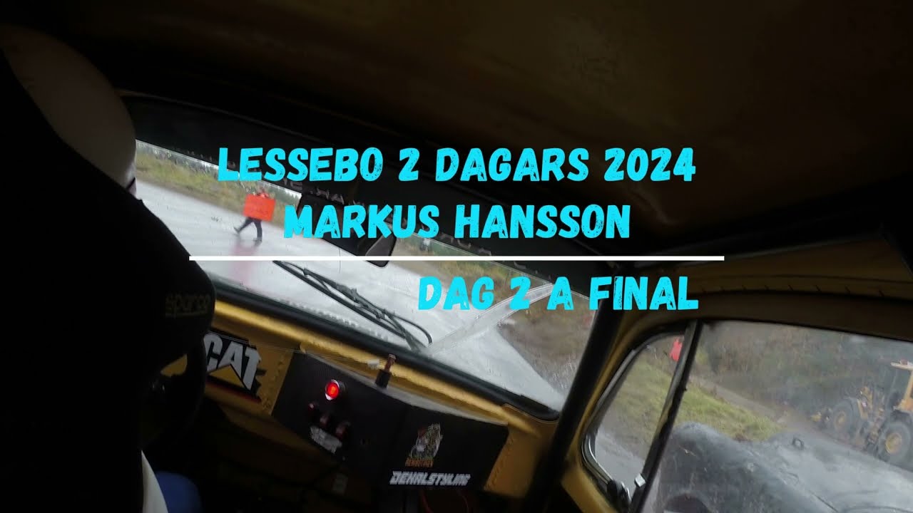 Lessebo 2 dagars 2024 Markus Hansson Dag 2 A final