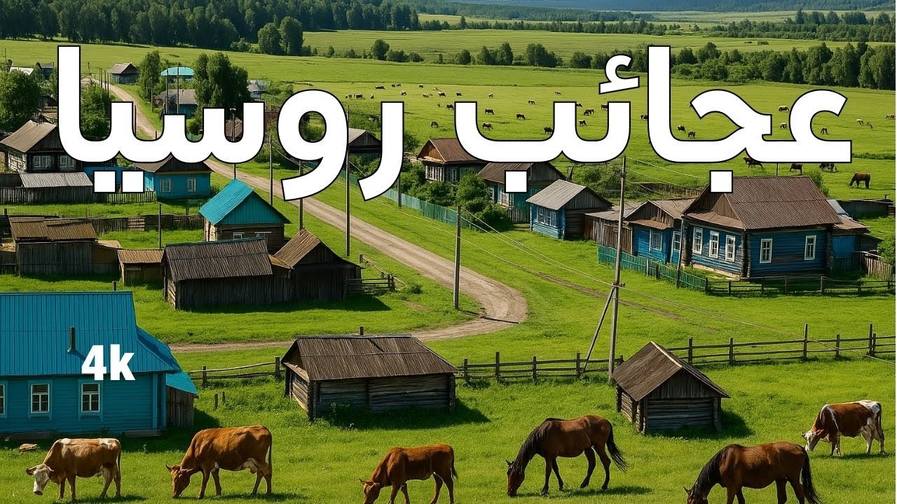 عجائب روسيا _ لماذا لا يعيش أحد في الجزء الأكبر من روسيا _ وثائقي 4K