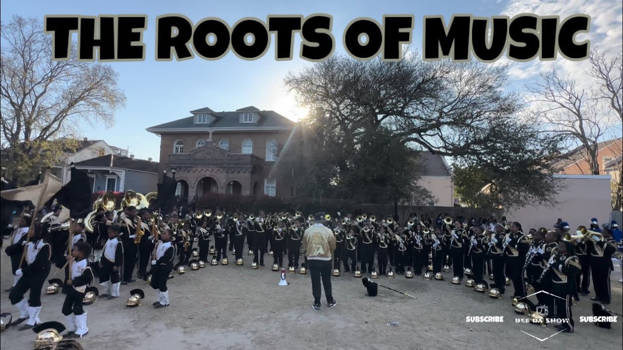 THE ROOTS OF MUSIC BAND @ THE KREWE OF PROTEUS PARADE WITH THE SMOKE 💨 2025