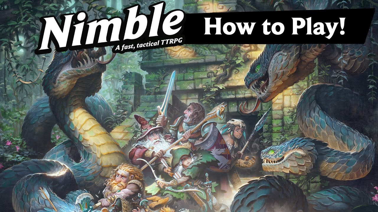 How to Play Nimble TTRPG