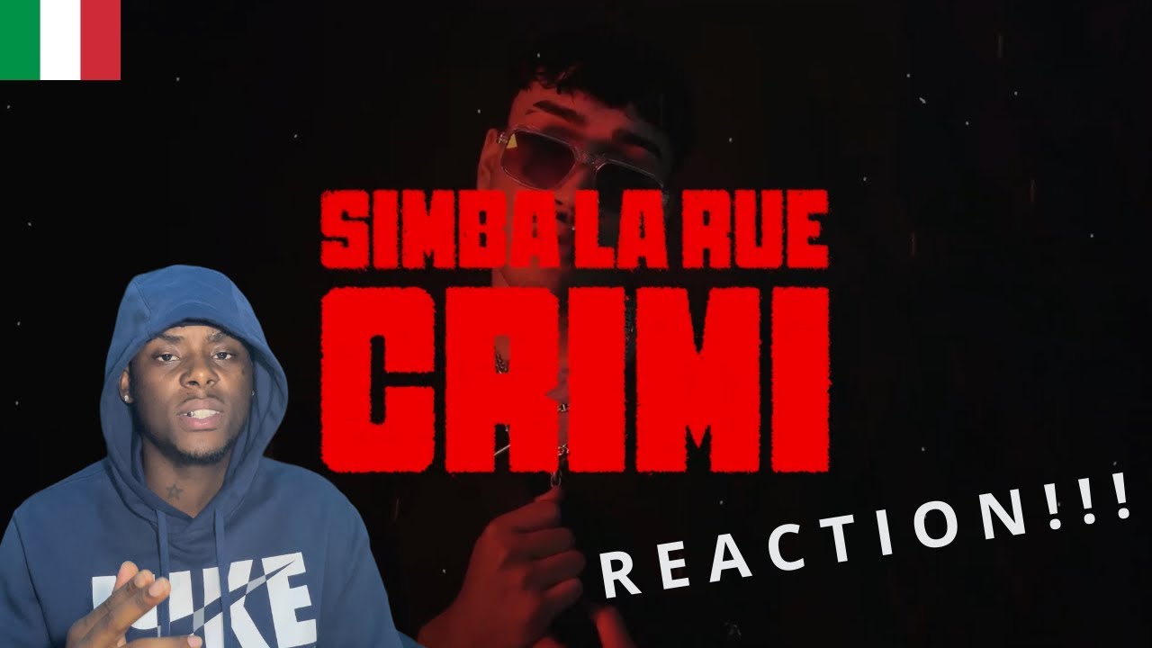 UK 🇬🇧 REACTION TO 🇮🇹 ITALIAN | Simba La Rue &ndash;  CRIMI EP