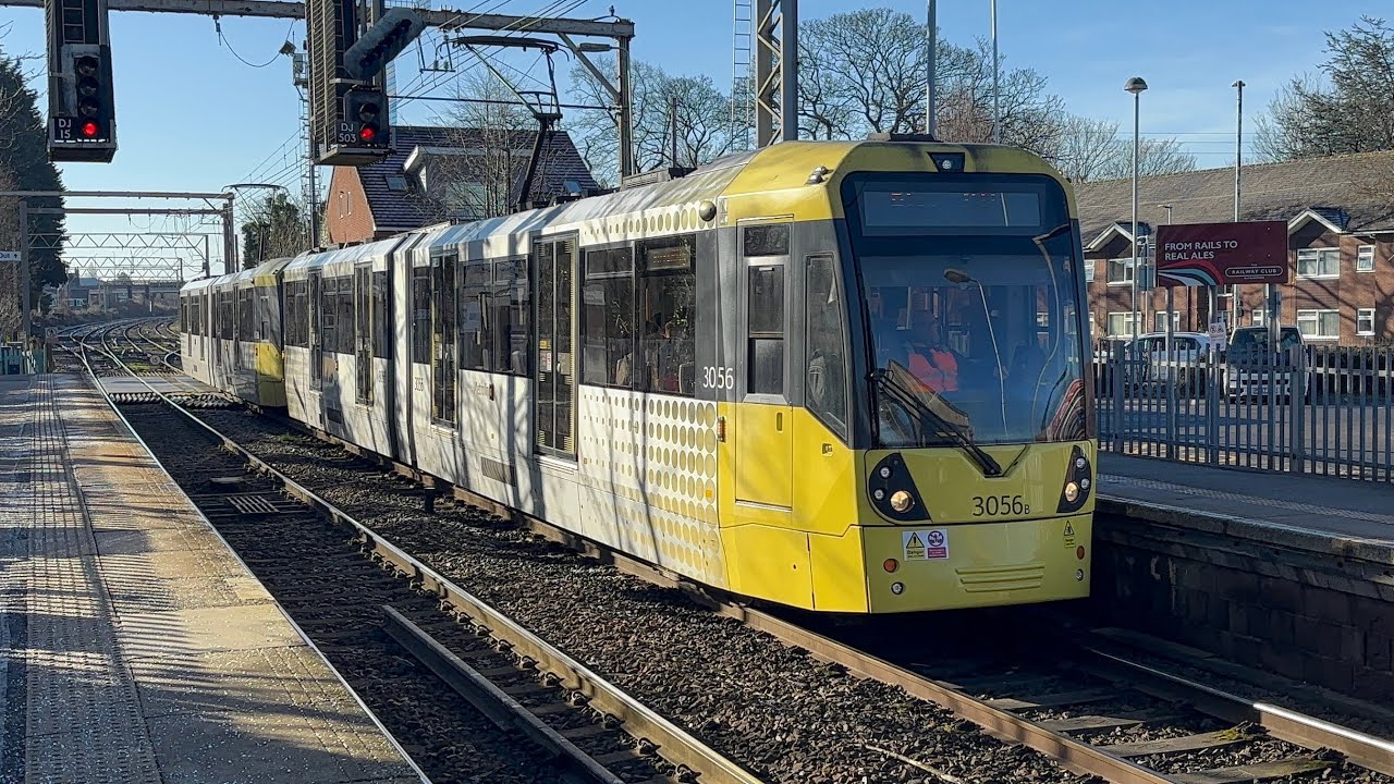 Tram-Spotting At Navigation Road (14/02/26) | Manchester MetroLink (4K) 