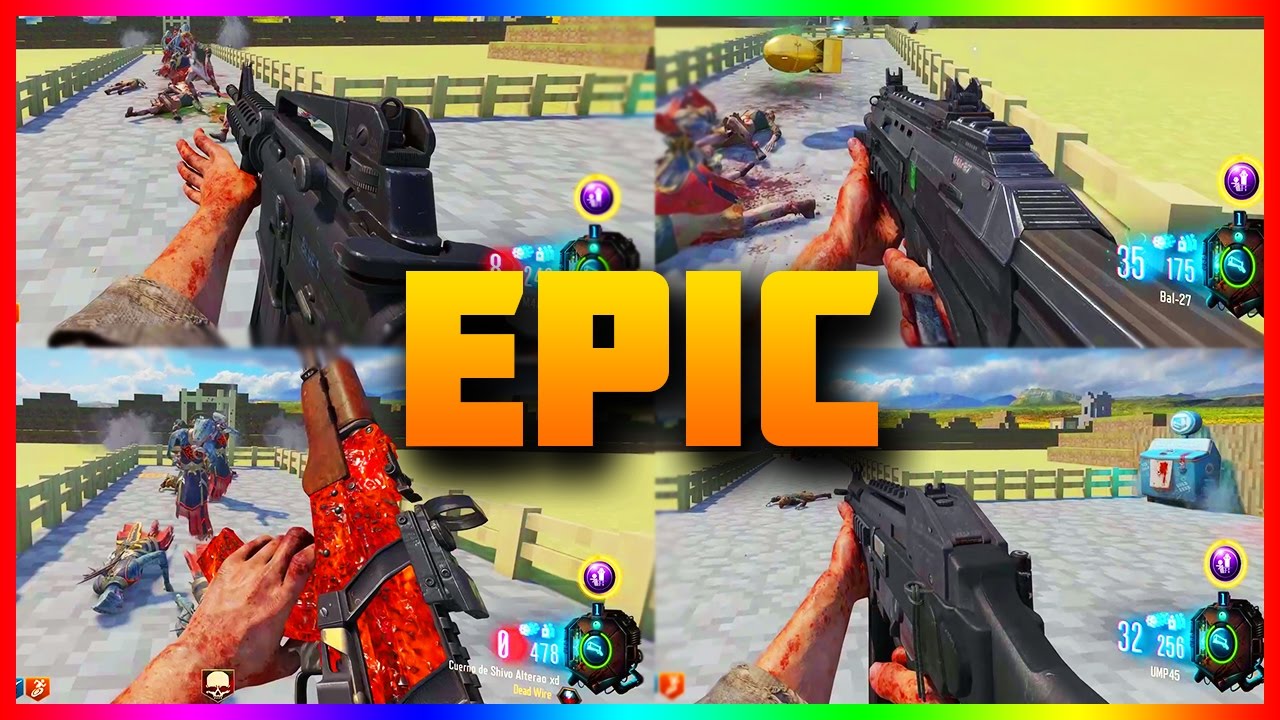 OLD COD GUNS IN ZOMBIES?! Black Ops 3 (Custom Zombies) | TBNRKENWORTH