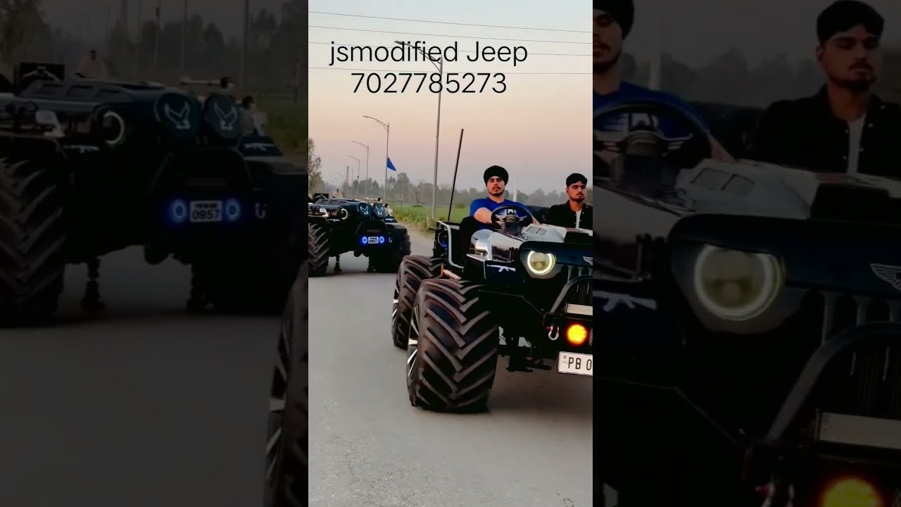 &lrm;@jsmodifiedjeep&nbsp; modified Jeep in Mandi dabwali and all India transport delivery