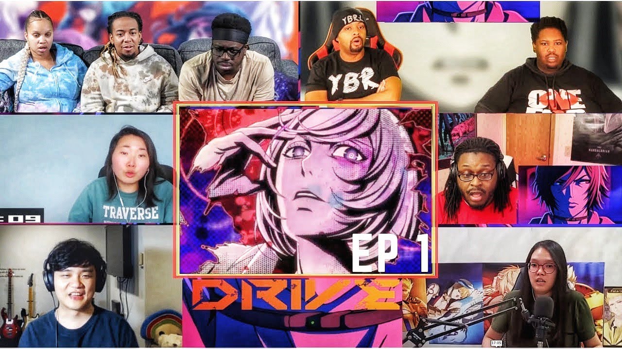 Akudama Drive episode 1 reaction mashup | アクダマドライブ