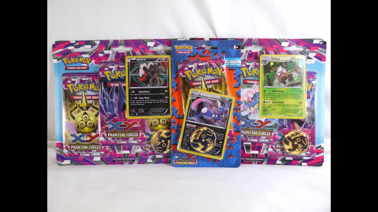 Unboxing: Pokémon TCG - Phantom Forces Promo Blister Packs