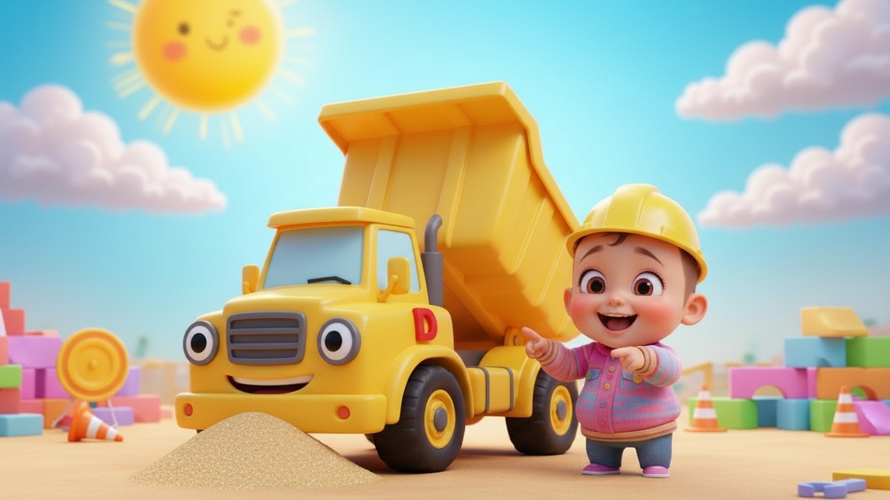 ABC Vehicles Rhyme | Fun Alphabet & Vehicle Song for Kids, Baby Songs & Nursery Rhymes 🔤🚗🎶