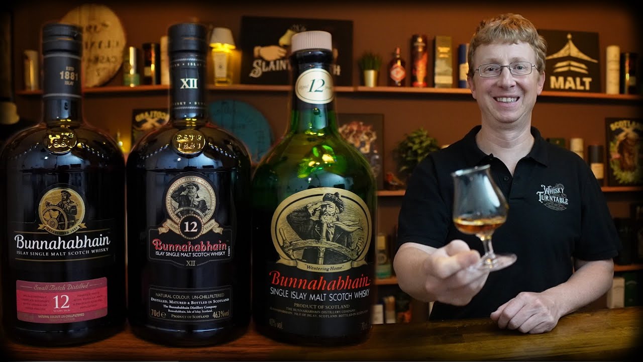 Bunnahabhain 12 Jahre 2024 vs. 2015 vs. 2000