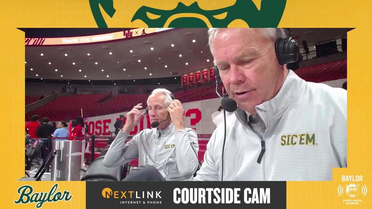 Baylor Basketball (M): Courtside Cam vs University of Houston | March 4, 2026