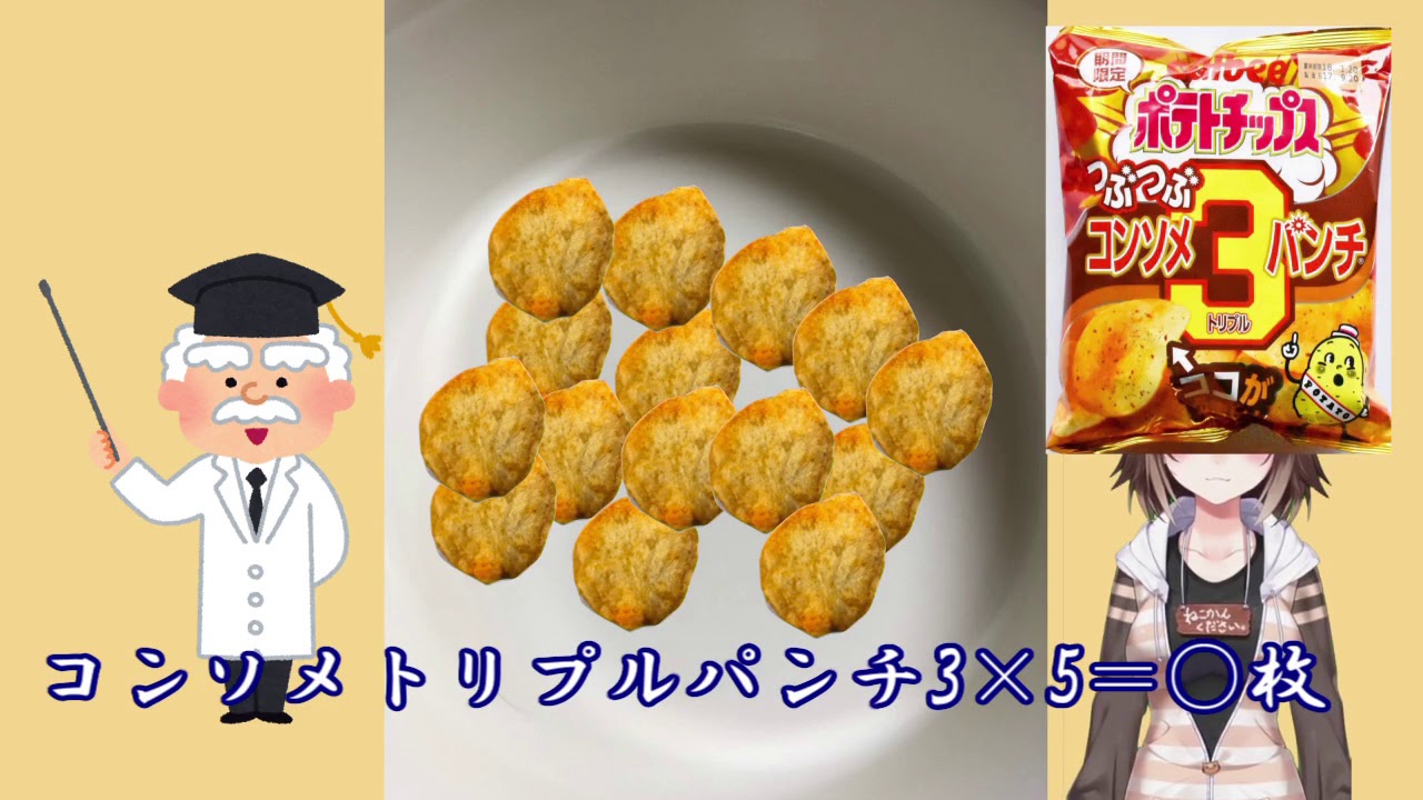 ポテチでサラダ作ろうとしたら超絶不健康そうなの出来たww