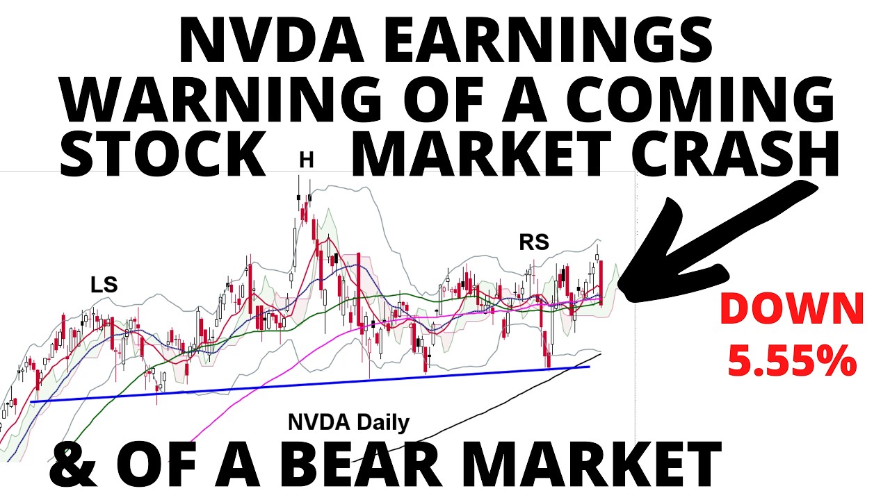 NVIDIA WARNING SiGN: NVDA's Great Earnings Signal a Stock Market Top and the Start of a Bear Market