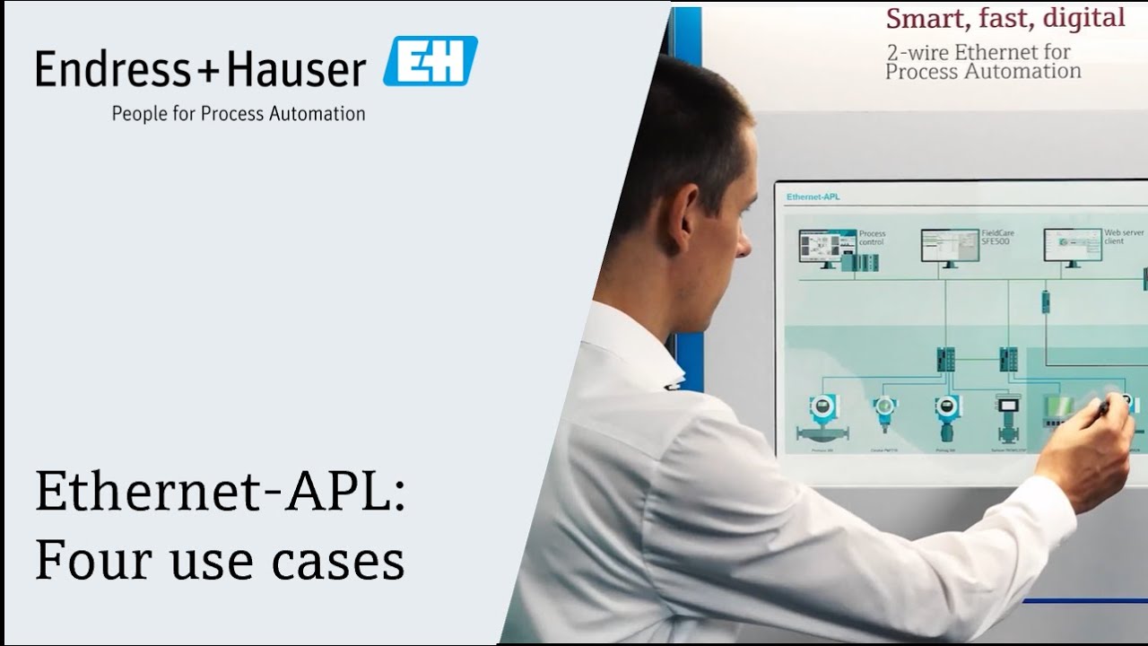 Ethernet-APL: четыре варианта использования | #endresshauser