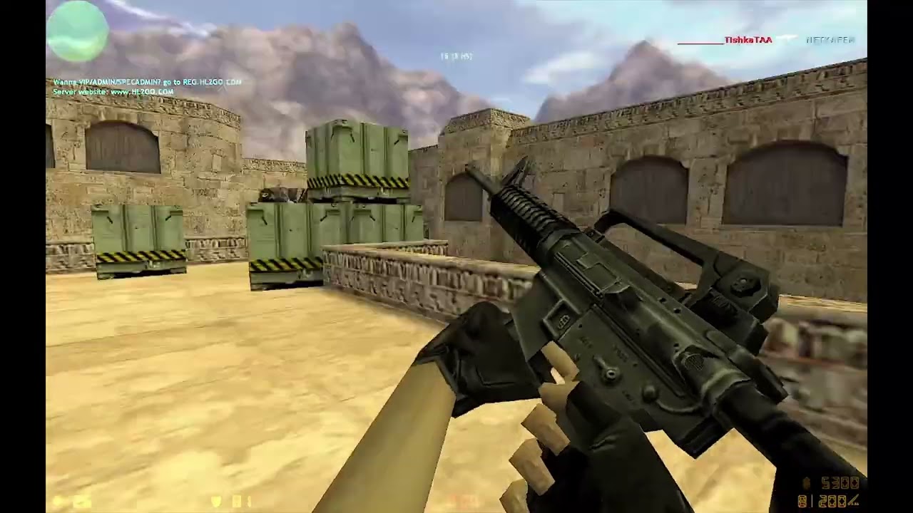 Counter-Strike 1.6 (2000) Gameplay