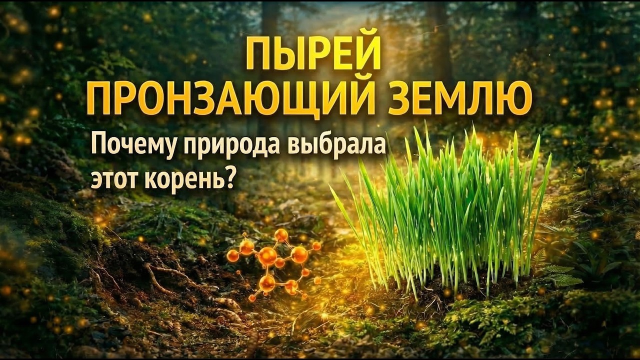 Пронзая землю: Почему природа выбрала этот корень?