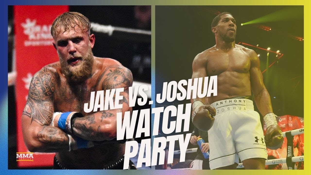 🔴 Jake Paul vs. Anthony Joshua LIVE STREAM | Main Card Watch Party & Results | Paul vs. Joshua