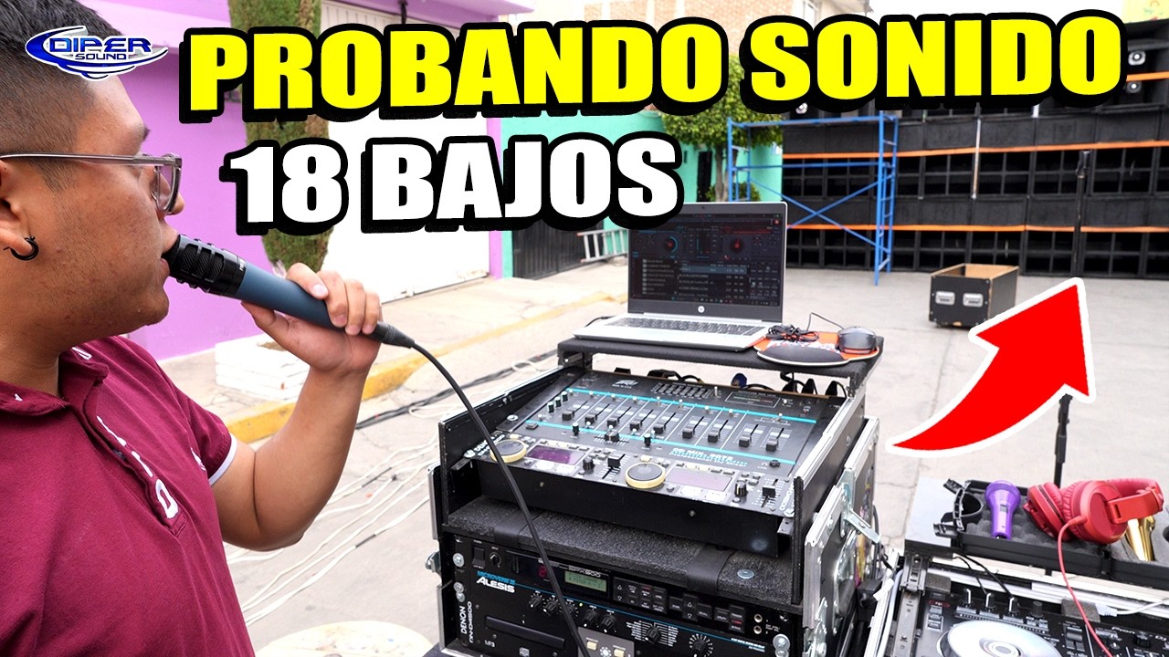 LLEGAMOS DE SORPRESA CON ESTE SONIDO MONTADO EN LA CALLE | SONIDO MACU