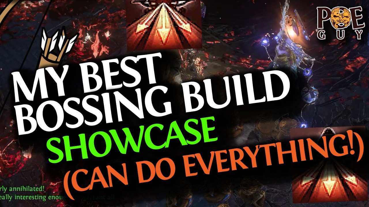 My BEST BOSSING BUILD in Path Of Exile // Showcase: Feared, Sanctums, Simulacrums, T17, Uber bosses!