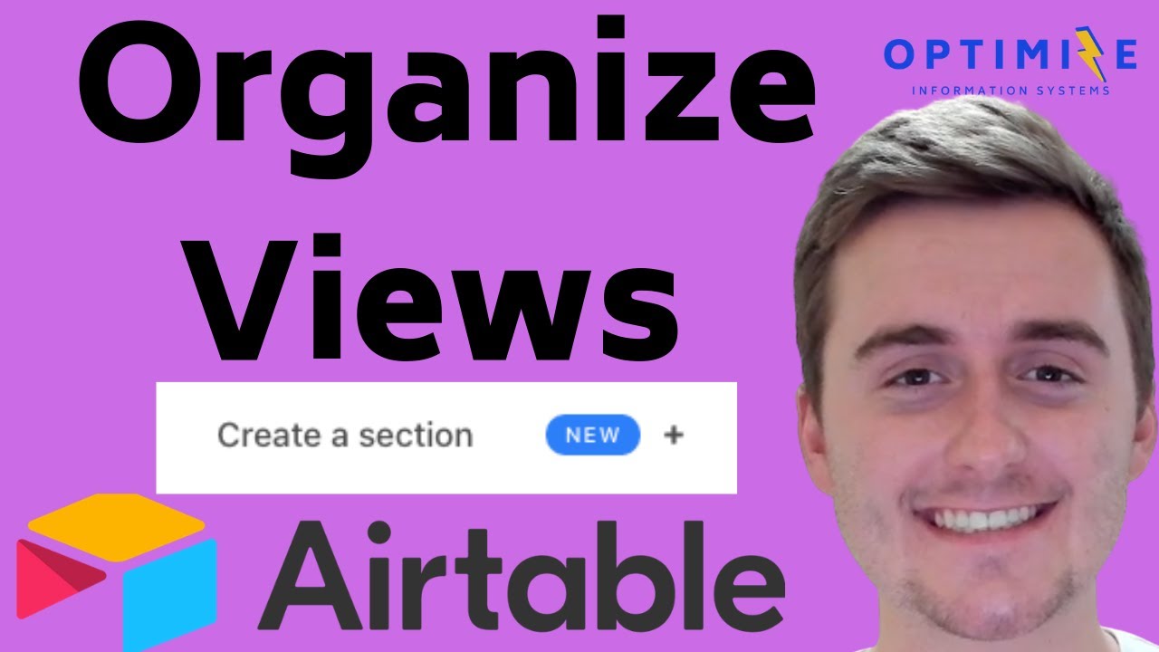Organize Views in Airtable with Airtable View Sections (View Folders)
