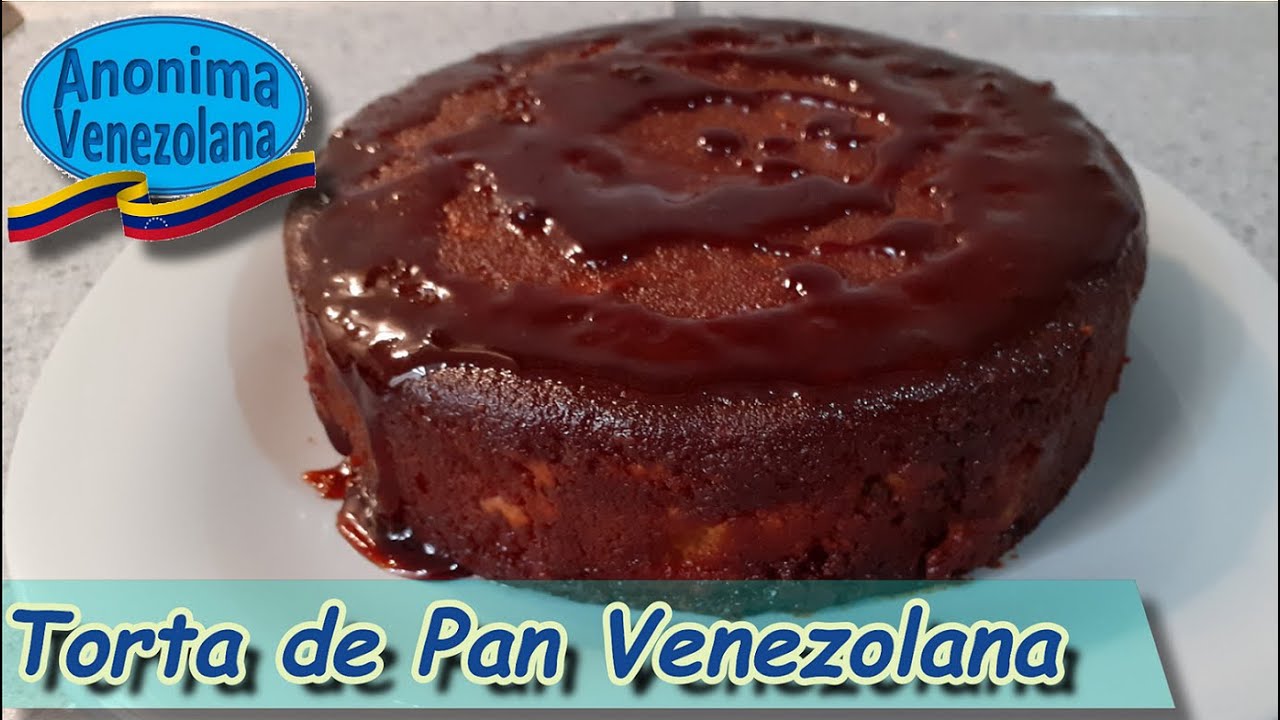 Torta de pan Venezolana -  TORTA DE PAN CASERA - Receta Venezolana