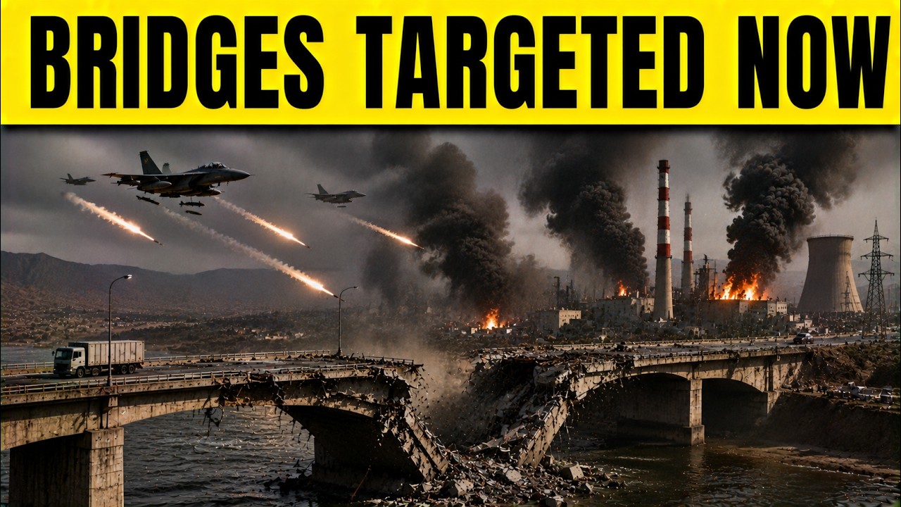 U.S. Military Just Did Something HUGE To Iran's Bridges And Power Plants