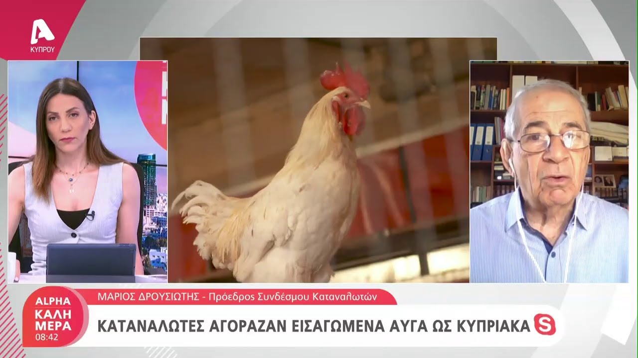 Εισαγώμενα αυγά αγοράζονταν ως Κυπριακά - 25 04 2025