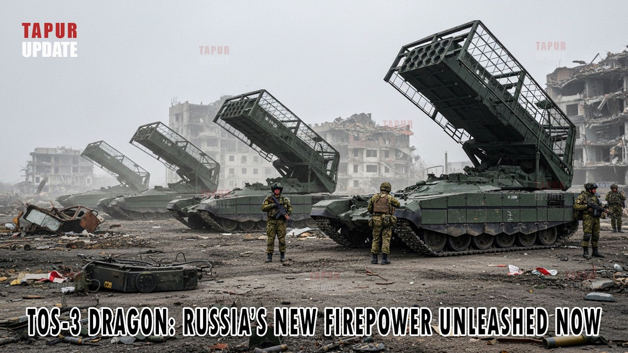 Новая российская ТОС-3 «Дракон» впервые вступила в бой