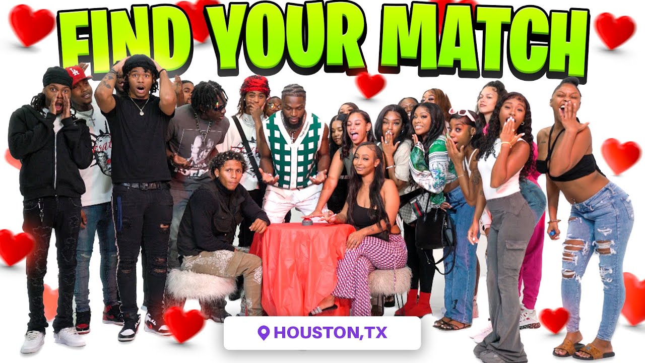 FIND YOUR MATCH! | 10 Girls 10 Guys Houston!