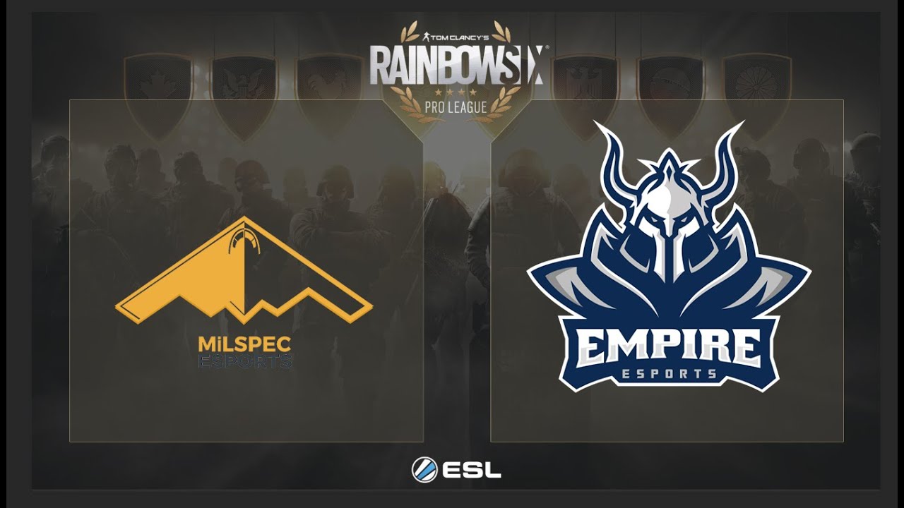 MiLSPEC eSports vs. Empire eSports - Rainbow Six Pro League on PC - NA - Playday 4