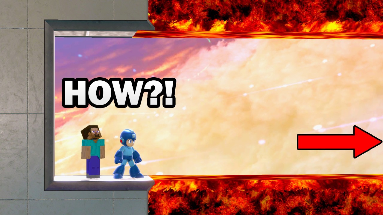 Someone made an INSANE ESCAPE ROOM for Steve and Megaman!