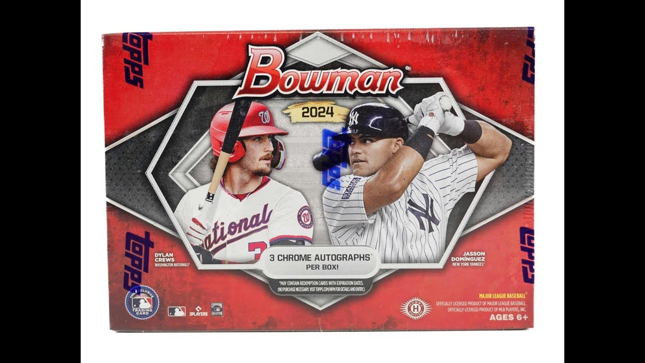 「小學生團拆」2024 Bowman baseball HTA choice 一盒隨機團