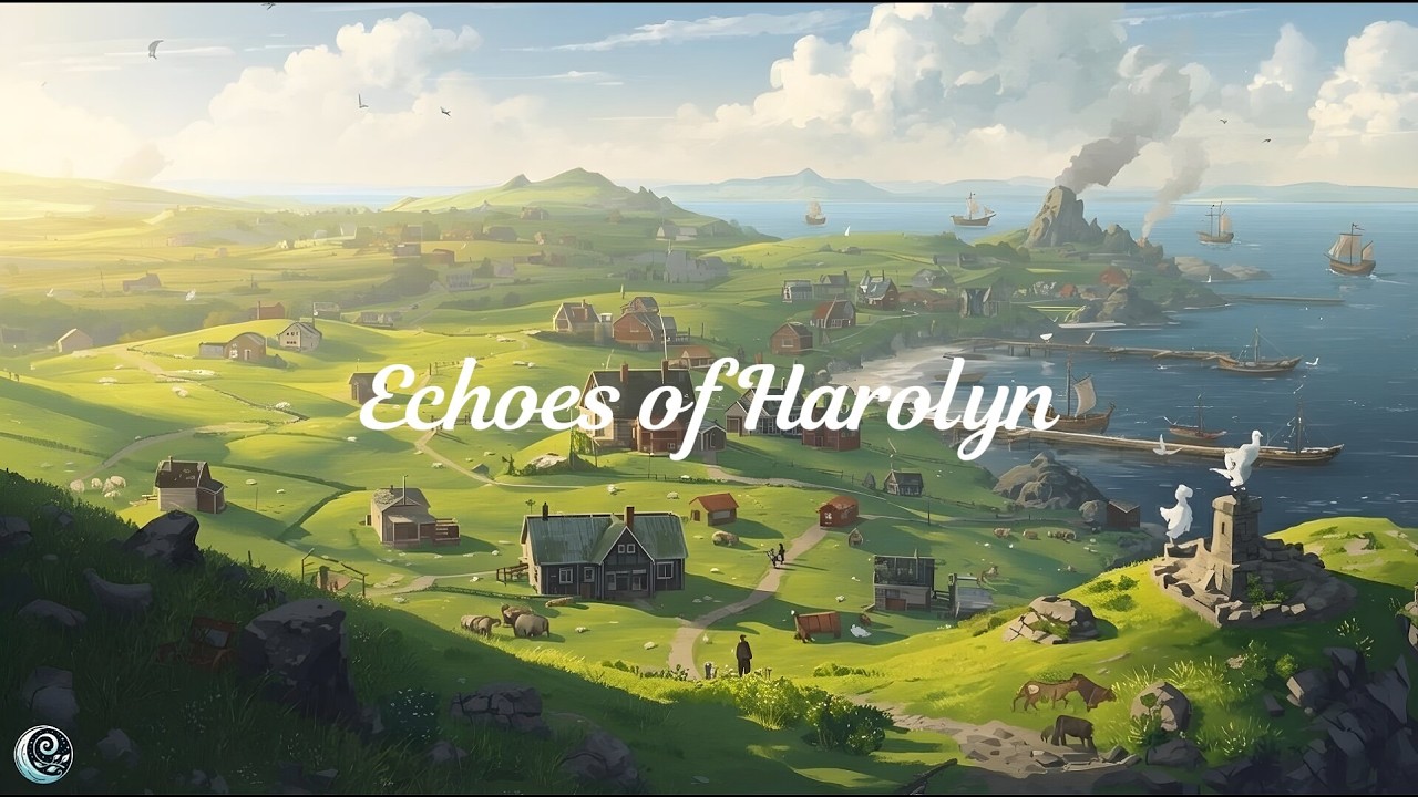 Where the Grass Meets the Sea | Quiet Northern Shores — Fantasy Ambience for Calm Journeys & Rest