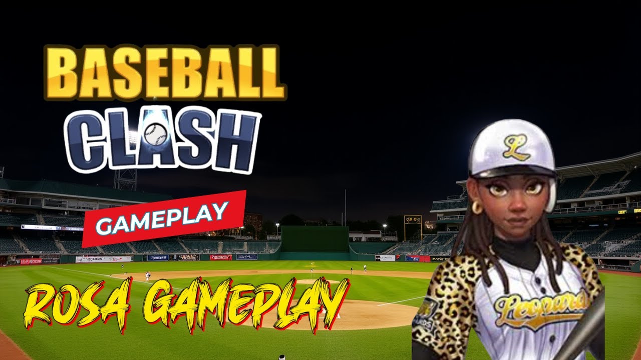 Baseball Clash Gameplay No.27 :  Lv.14 Rosa Gameplay ⚾