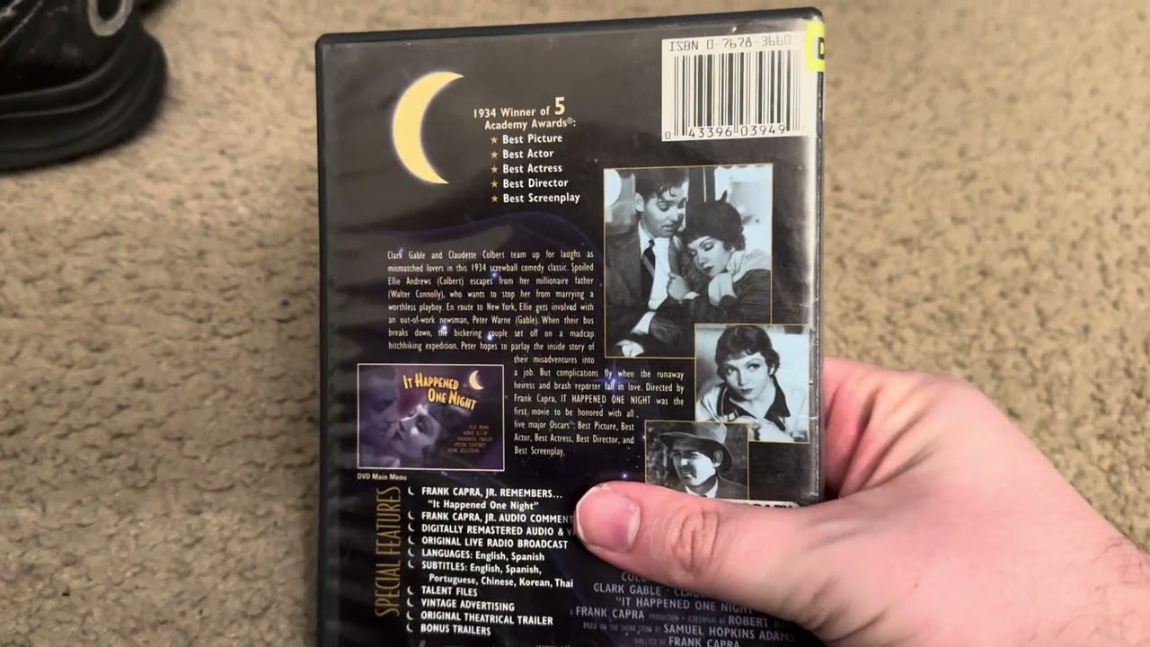 It Happened One Night DVD Overview (Original 1999)