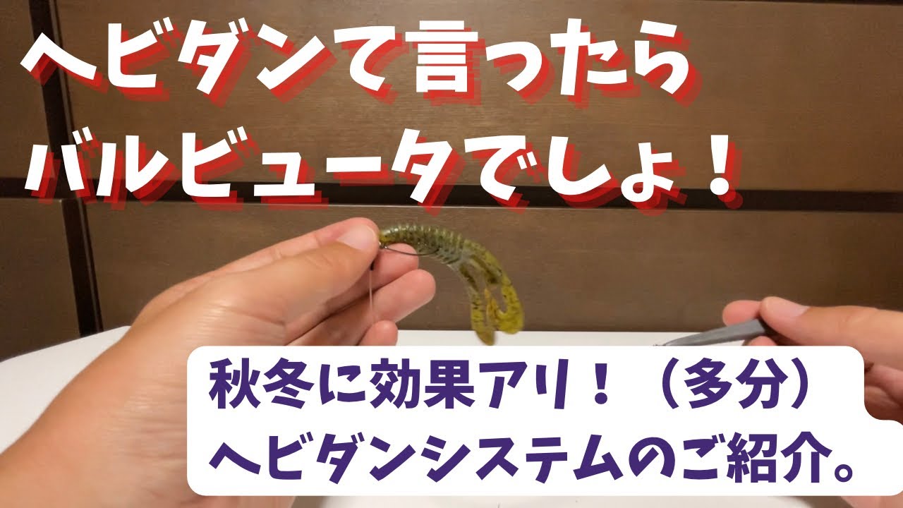 琵琶湖 バス釣り日記　ヘビダンシステム紹介編