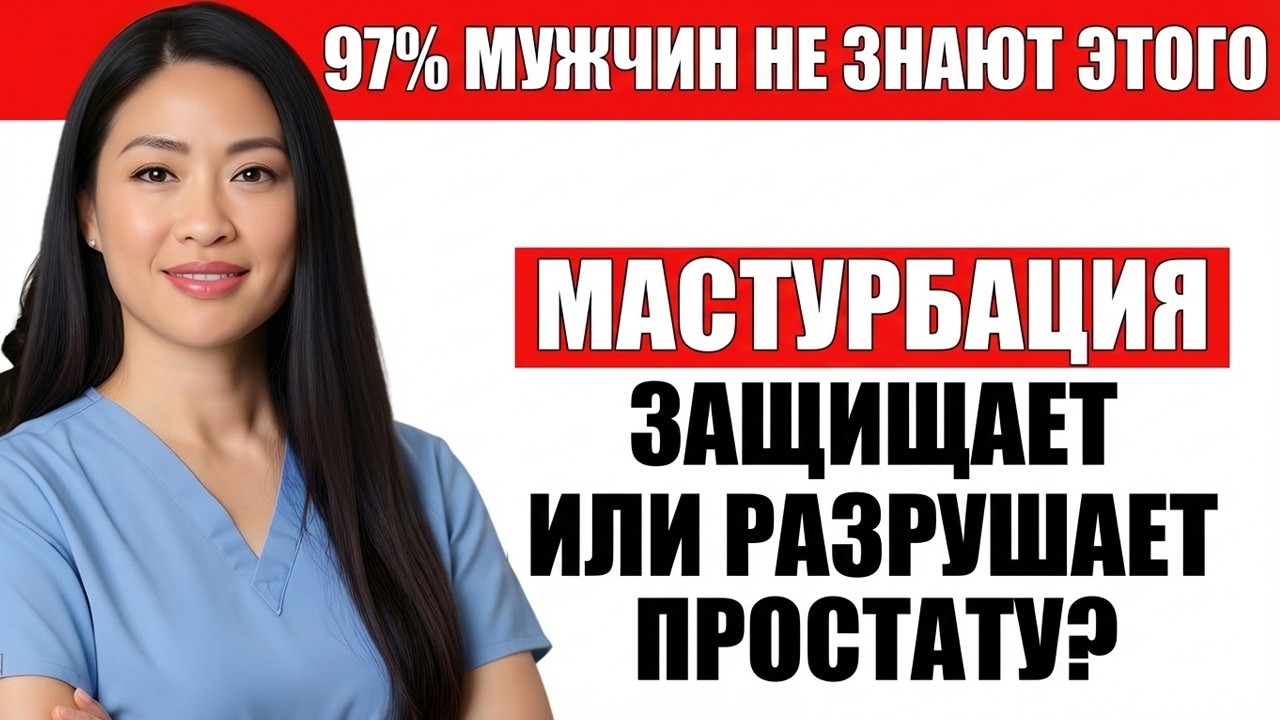 ДЕЛАЙТЕ ЭТИ 3 ежедневные ПРИВЫЧКИ, которые защищают ПРОСТАТУ после 60 лет!