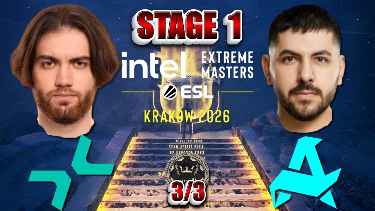 PARIVISION - Aurora | IEM Krak&oacute;w 2026 | 3/3 Dust2 | Stage 1 | Polski Komentarz