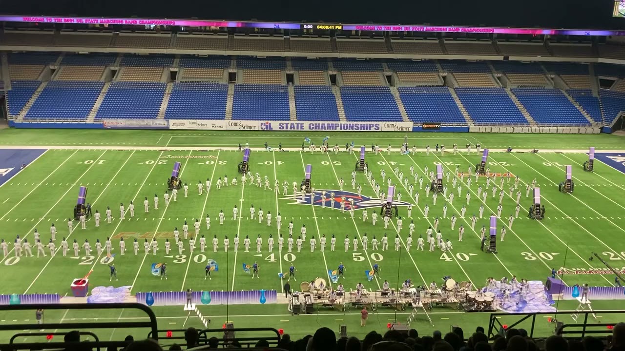 Hebron Band 2021   Penstriped   UIL State Champions