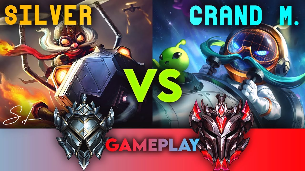 Silver III VS GrandMaster | Corki Low ELO vs High ELO comparison gameplay video |