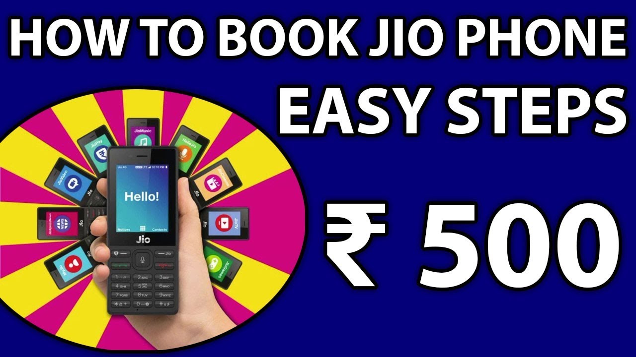 🔴 LIVE JIO PHONE BOOKING - EASY METHOD