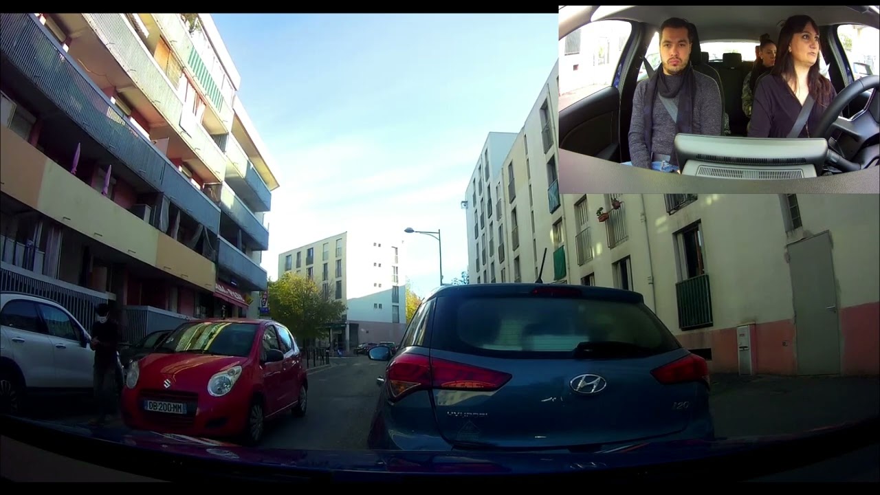EXAMEN BLANC du PERMIS avec CONDUITE COMMENTÉE par Delphine #2 AIX-EN-PROVENCE