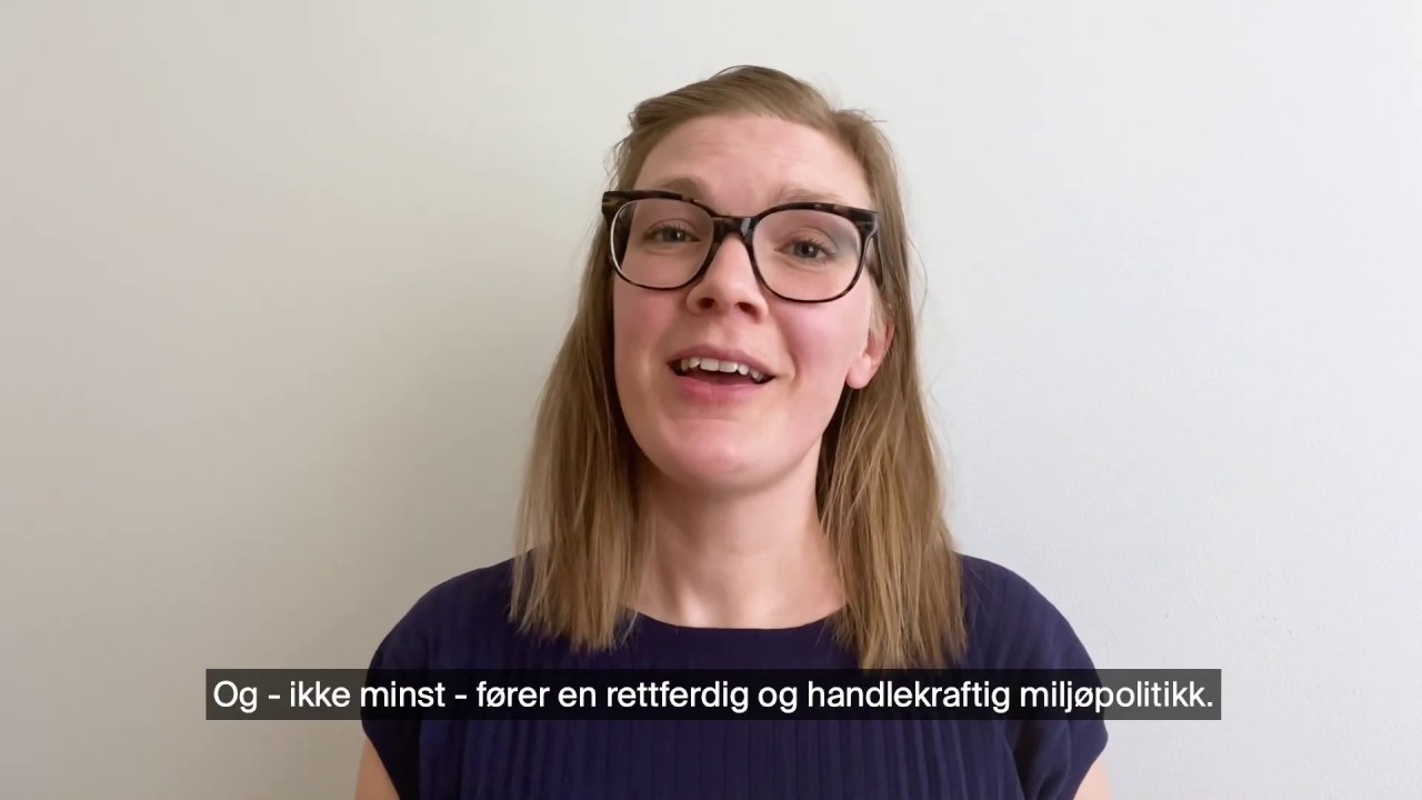 Marie Sneve Martinussen om rettferdig miljøpolitikk