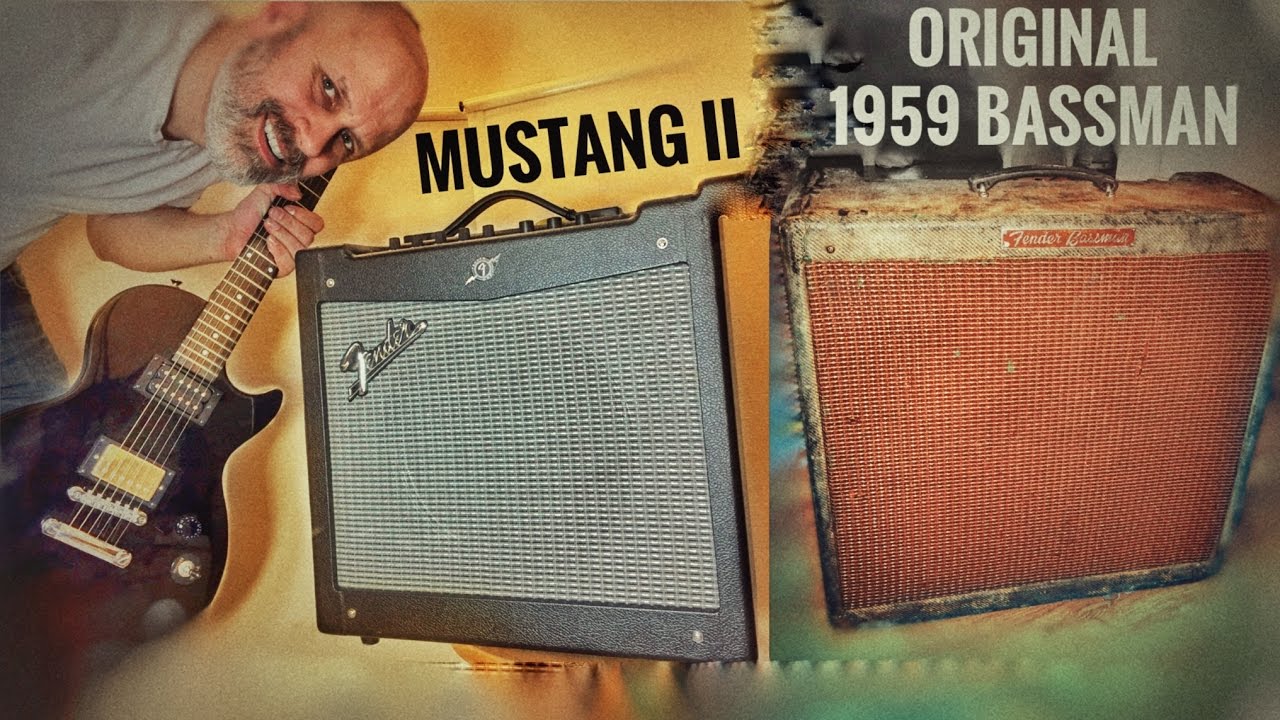 Fender Mustang II - How Close is the 59 Bassman Emulation to the REAL THING?