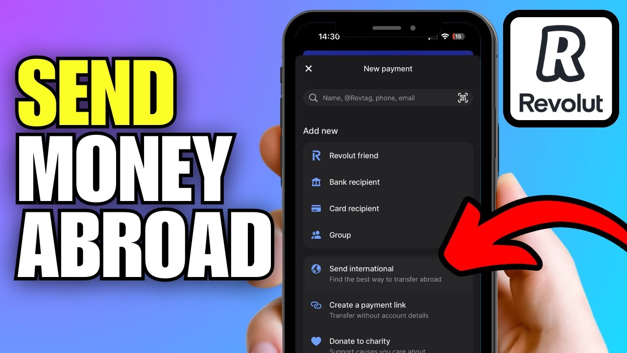 How To Send Money in Revolut Internationally