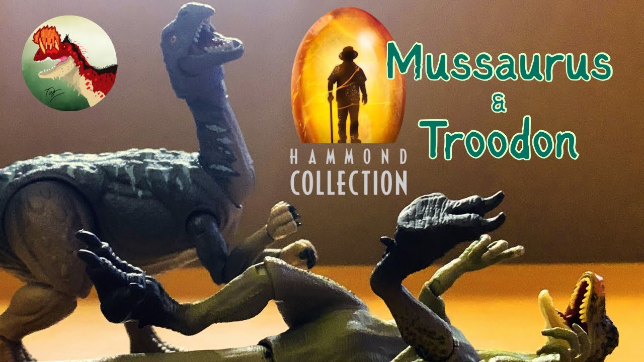 Unboxing Hammond Collection Mussaurus and Troodon